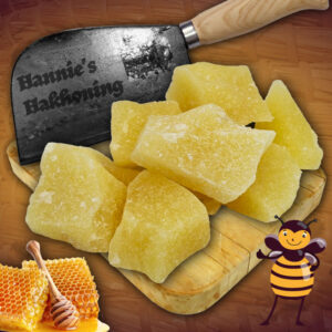 Hannie's Hakhoning naturel met echte honing kopen. Bestel hier online heerlijke borsthoning of vogezenbrokken met honing van de imker.