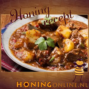 Herfststoofpotje met honing. Gratis recept van heerlijk najaarsgerecht met honing kopen.