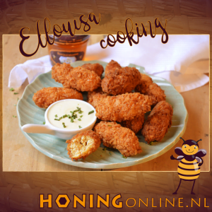 Kipkroketjes Met Honing Mosterd Dip Suikerfeest Gerechtjes