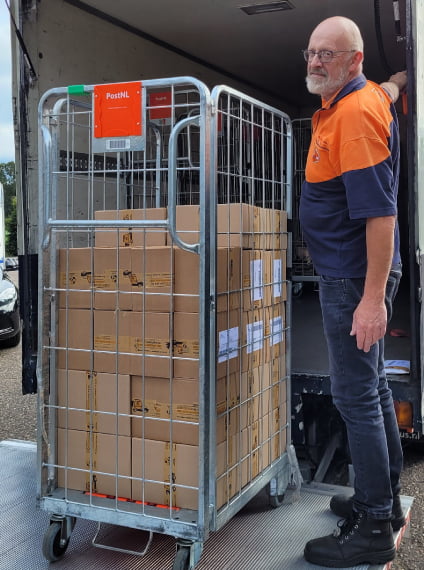 Pakket Beschadigd Gebroken Honingpot Garantie Klacht Postnl