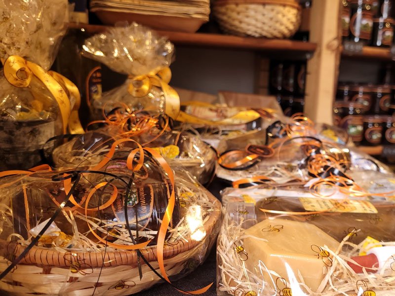 Cadeau Pakketten Met Gezonde Honing Propolis Kerst Einde Jaar Relatiegeschenken