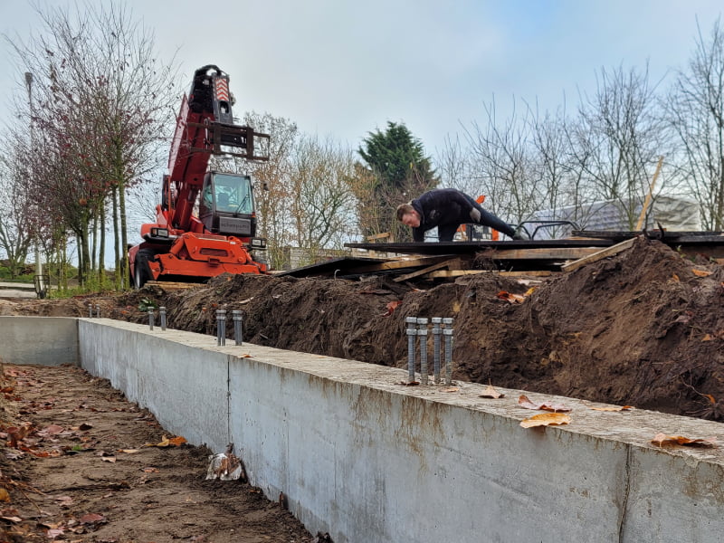De Basis Voor Een Echte Honing Winkel Begint In De Grond Fundering
