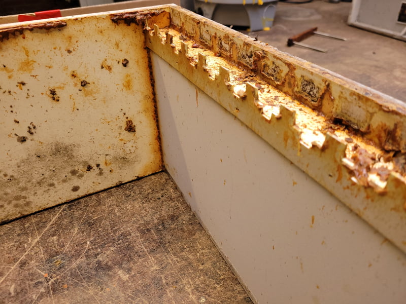 Veel Propolis Kithars In Een Bijenkast Gekit