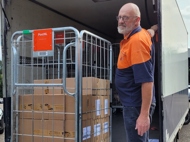 Vezending Van Honing Door Postnl Van Honingshop
