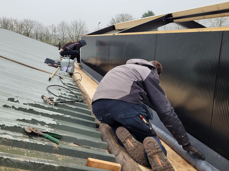 Scheiding Van Oud En Nieuwe Wind En Water Dichte Bijenkast