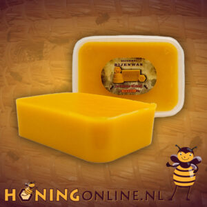 Klein bakje bijenwas van de imker 250 gram kopen.