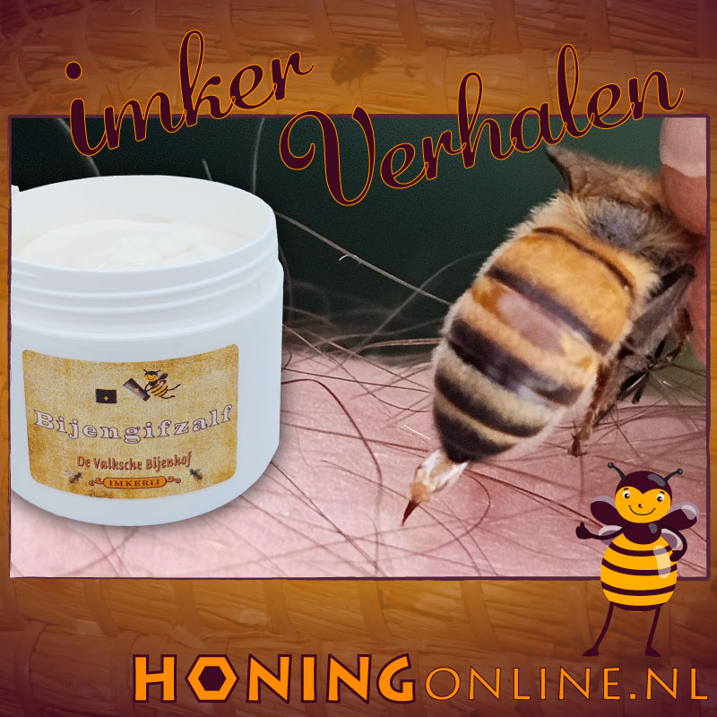 Bijengifzalf voor huidaandoeningen en cosmetica huidverzorging. Zalf met bijengif die ook als spierenzalf en voor gewrichten gebruikt wordt.