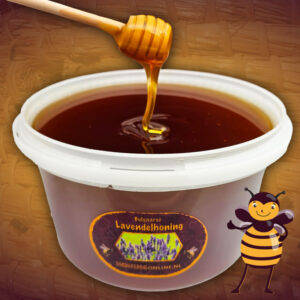 Lavendelhoning In Emmer 5 Kilo Kopen bij HONINGonline.nl. Zo ziet een emmer honing van lavendel bloemen er uit.
